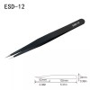 Unbranded/Generic 10 Pcs ESD Anti-static Tweezers Set Maintenance Repair Stainless