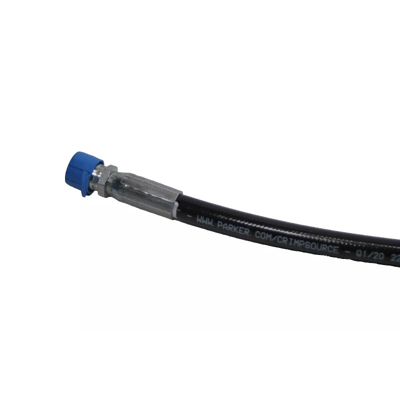 Parker 1/4" hydraulic hose 18" With female jic 4 fittings