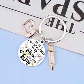 UVIBEW Nurse Gifts for Women Nurse Keychain Nurses Week Gifts for Women Labor And Delivery Nurse Gifts Birthday Gift for Nurse Graduation Gift Ideas Nurse Christmas Appreciation Gifts