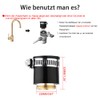 PAROAD Universal Tap Adaptor for Non-Threaded Taps (Universal Tap Adapter)