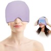 Gorro para Migraña, Gorro de 180° Half Gel para Relajación,