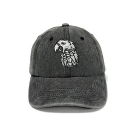 Horpe Parrot Dad Hat, Talking Bird Lover Gifts for Man Women, Lovebird Cockatoo Baseball Cap, Embroidery Animal Hat for African Grey Owner