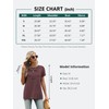 ATHMILE Basic Tees for Women 2025 Summer Tunic Tops Fitted