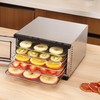 Food Dehydrator Machine - 5 Stainless Steel Trays, Digital Adjustable