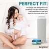 BrightOn Diaper Pail Refill Bags Compatible with Genie Easy Roll