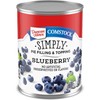 Duncan Hines Comstock Simply Pie Filling, Blueberry, 21 Ounce (Pack