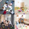 sourcing map 24 Pcs Carpet Spot Markers, 4 Inch Circle