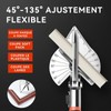 ANBOO Angle Scissors with Adjustable 45-135 Degree Angle, Precise Mitre