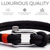 Elegatto Alchor Premium Rope Bracelet for Men | Nylon Marine
