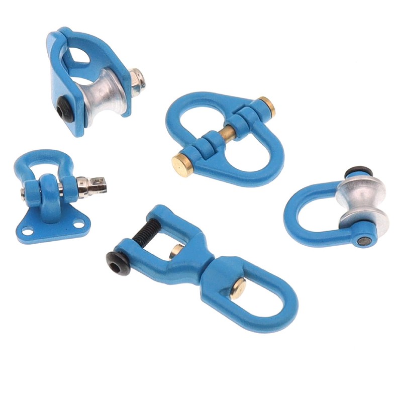 Treehobby Metal Tow Hook Recovery Shackle Winch Pulley Ring Buckle