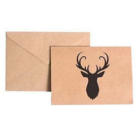 Deer Stationery Note Card Set