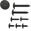 Flanged Self-Tapping Screws Pan Head Torx Black Galvanised DIN 7049: