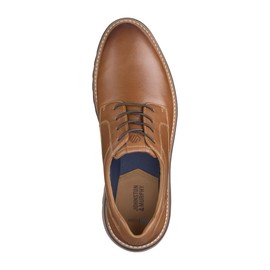 Johnston & Murphy Men's Braydon Plain Toe Tan Full Grain, 11.5