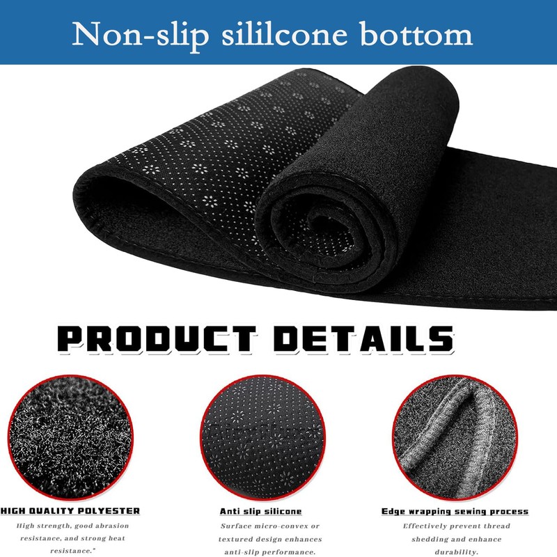 IIKSDII Dash Cover for Ford F-150 F150 1997-2003, Dashboard Cover