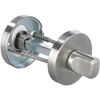 AGT Door Fitting: Stainless Steel Rosette Set for Bathroom &
