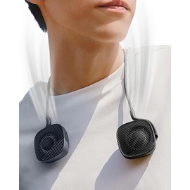 BENEUNDER Portable Neck Fan, 3.9oz Mini Small Personal Fan with Rechargeable Battery, 8000RPM Turbo Cooling, Ultra-Lightweight for Travel, Outdoor, Office & On-the-Go, Hair-Safe Design