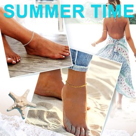 Anklet for Women18K Gold Plated Foot Bracelet Gold Plated