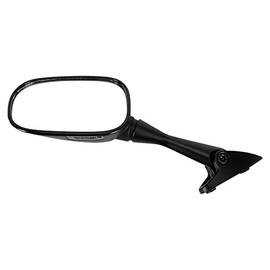 EMGO OEM Replacement Mirror for 00-01 Honda VFR800FI Left Side Black (20-37342)
