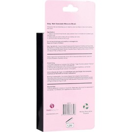 Gray Hair Cover-up Mascara Touch Up for Men & Women Instantly Cover Your Grey Roots and Hair with Concealer Brush (Dark Black Pack of 3)