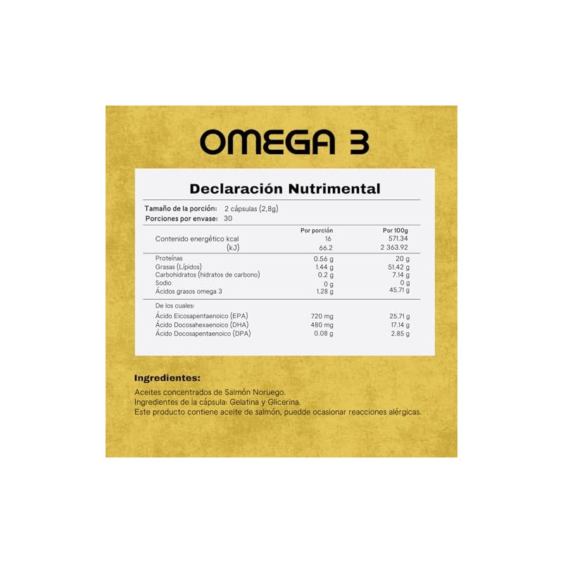 COURA Creatina Monohidratada en Polvo + Omega 3 - Kit