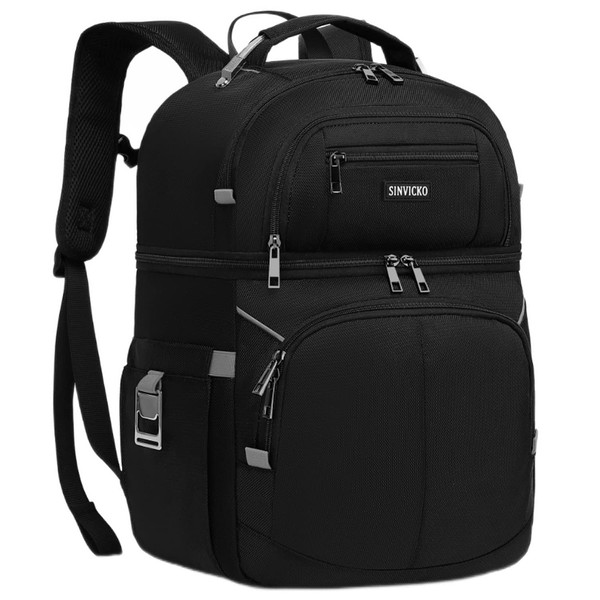 Insulated Cooler Backpack - Keeps 30 Cans Hot/Cold for Up