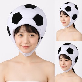 Kitamurasyokai Headwear, Headwear, Headwear, Animals, Vegetables, Cute, Fluffy, Funny, Events, Parties, Cosplay Props, Photography/Funny Goods (Soccerball)