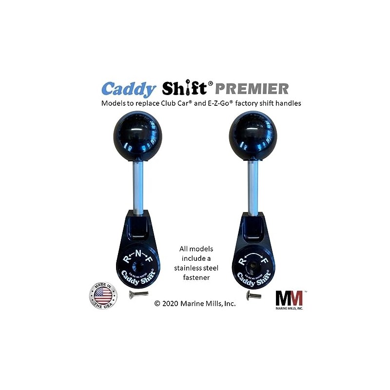Caddy Shift Premier Golf Cart Shifter, Forward-Reverse Shift Lever, Handle,