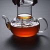 27 oz Glass Teapot Set Stovetop Safe Tea Infuser Maker