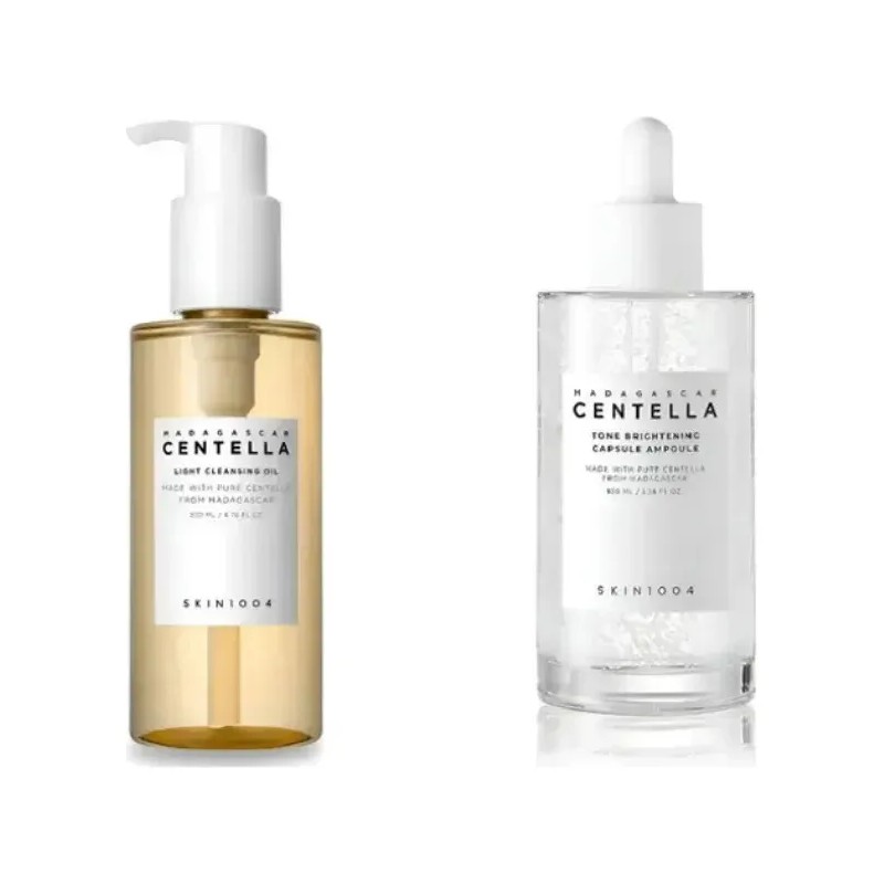 Kit Centella: Cleansing Oil 200ml + Sérum Luminosidad 100ml