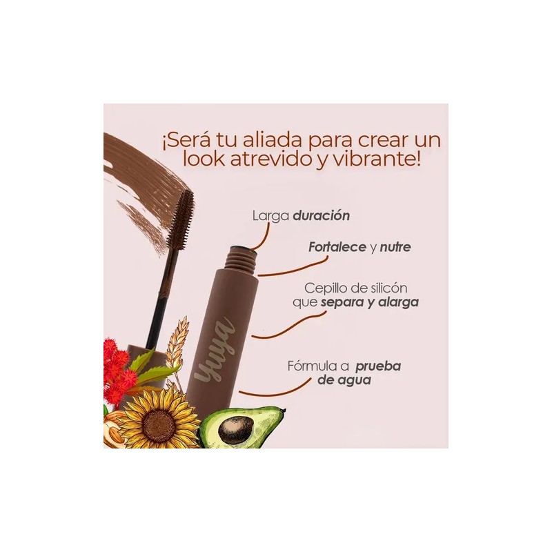 Rizador + Mascara De Pestañas Yuya 10 Aceites Tono A