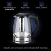 Zokop Electric Glass Kettle Tea Maker with Temperature Controls 110V