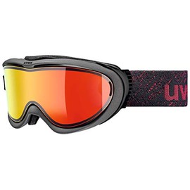 Uvex Comanche Top Ski Goggles, Unisex, S5512115030, anthracite/Red mat, One Size
