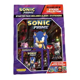 Sonic Prime Sticker Collection Starter Pack