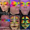 Afflano Neon Makeup Palette Eyeshadow, Glow in the Dark Colorful