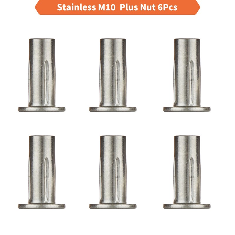 Multi-Grip Rivet Nut Installation Tool Set Pre-Bulbed Shank Flat Head