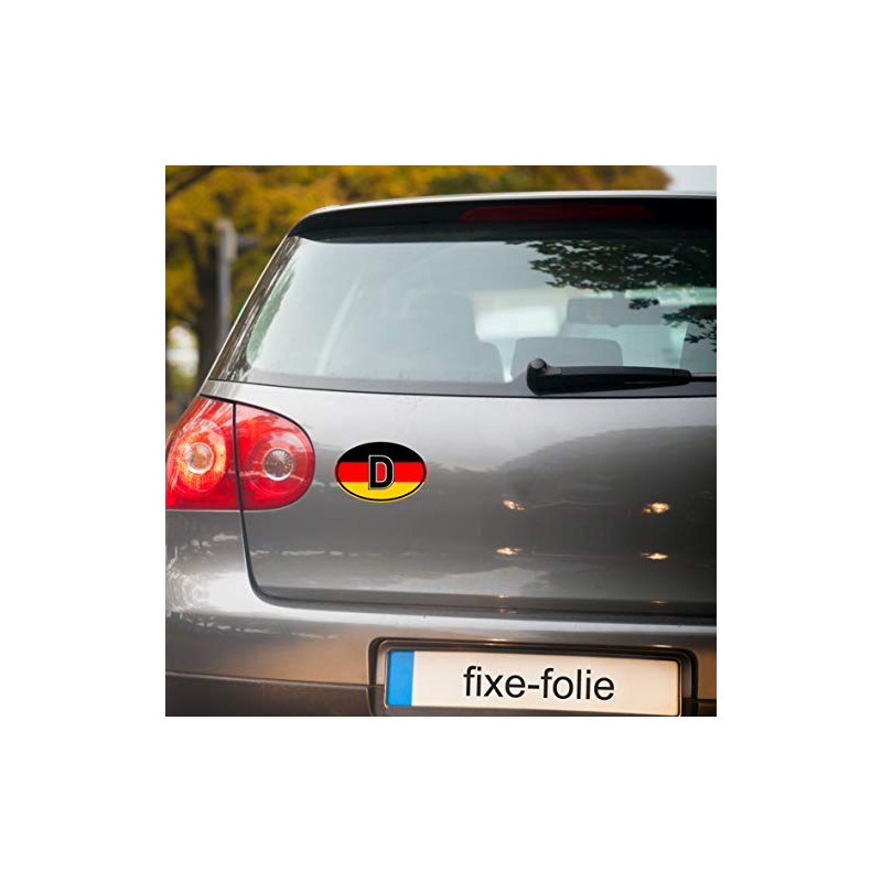 Generisch Sticker Country Number Plate Germany | Sticker | Flag