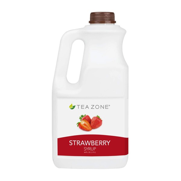 TEA ZONE 64 oz Strawberry Syrup
