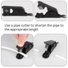 15 m fridge accessory set with fridge hose, water pipe
