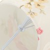 Cloth Lamp Shade Flower Pattern Clip On Bulb Lampshade for