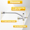 Tool Daily Foam Cannon Dual Connector, Mini Foam Cannon for