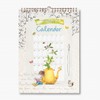 Daphne's Diary Birthday Calendar, Year-Independent Calendar with Sticker Set, Nostalgic