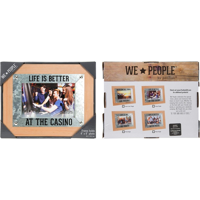 Casino People - 9.5" X 7.5" Frame (Holds 6" X