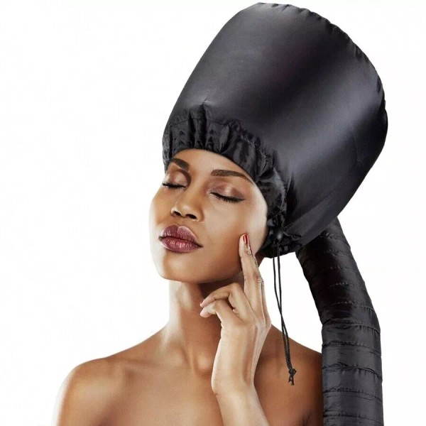 Unbranded Hair Dryer Bonnet with Integrated Headband - Speeds Drying