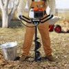 VEVOR Post Hole Digger, 43cc 1250W Auger Post Hole Digger,