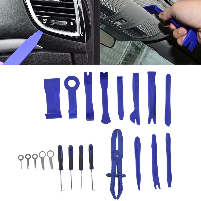 21Pcs Auto Removal Tool Trim Pry Repair Set Kit for