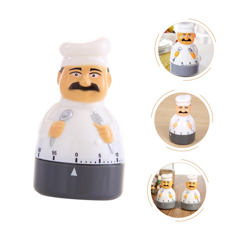 Mikinona Chef Timer Mechanical Countdown Timer for Cooking Baking Precision