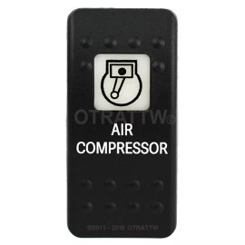 Carling Technologies OTRATTW Carling Technologies Contura II Rocker only, AIR COMPRESSOR, WHITE LENS