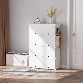 HOMIDEC Shoe Rack, 6 Tier Shoe Storage Cabinet 24 Pair Plastic Shoe Shelves Organizer for Closet Hallway Bedroom Entryway