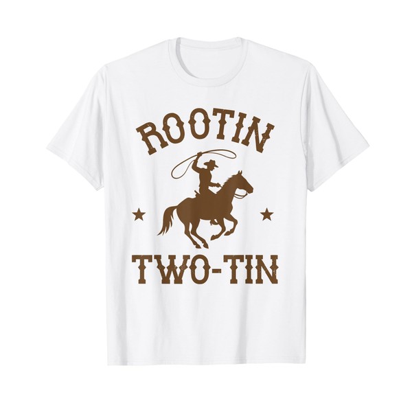 Rootin Two-tin 2nd Birthday Cowboy 2 Year Old Western Bday