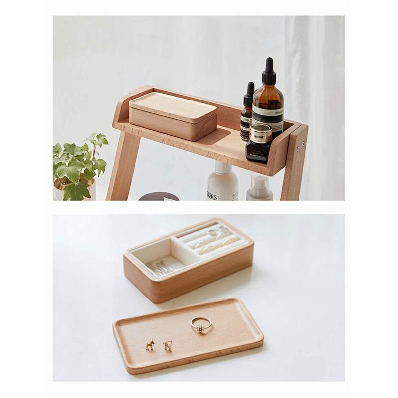 Jewelry Box, Wooden Accessories, Storage, Ring Case, Accessory Case, Jewelry